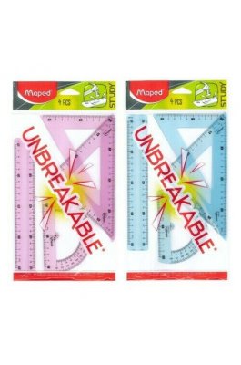 Maped Γεωμετρικό σετ οργάνων Unbreakable 20cm 4τεμάχια