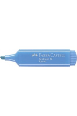 Faber-Castell Textliner 46 Μαρκαδόρος Υπογράμμισης Παστελ Σιελ 5mm