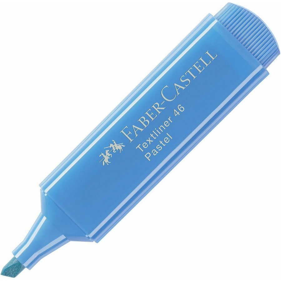Faber-Castell Textliner 46 Μαρκαδόρος Υπογράμμισης Παστελ Σιελ 5mm Faber-Castell Textliner 46 Μαρκαδόρος Υπογράμμισης Παστελ Σιελ 5mm