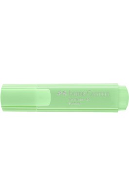 Faber-Castell Textliner 46 Μαρκαδόρος Υπογράμμισης Παστελ Πράσινο 5mm (154666)