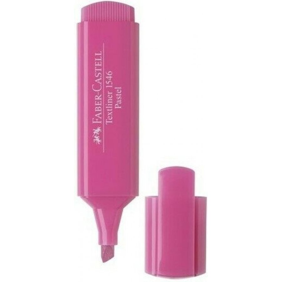 Faber-Castell Textliner 46 Μαρκαδόρος Υπογράμμισης Παστελ Ροζ 5mm (154654) Faber-Castell Textliner 46 Μαρκαδόρος Υπογράμμισης Παστελ Ροζ 5mm (154654)