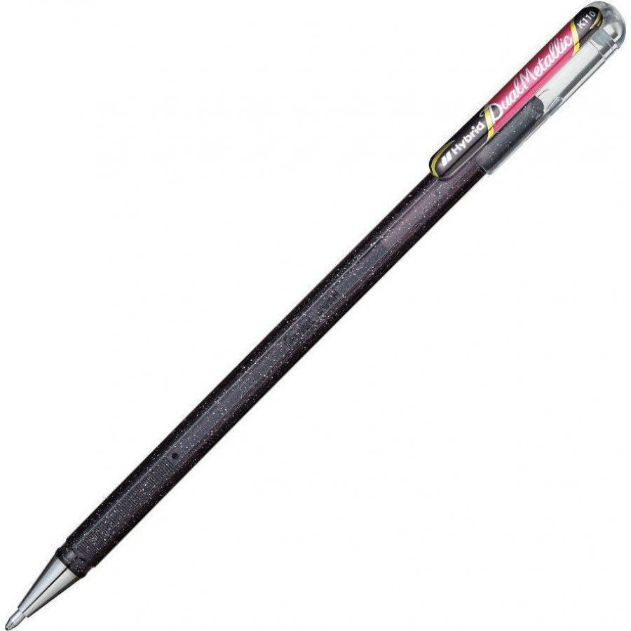 Pentel Στυλό Gel 1.0mm με Μαύρο Mελάνι Hybrid Dual Metallic (K110-DAX) Pentel Στυλό Gel 1.0mm με Μαύρο Mελάνι Hybrid Dual Metallic (K110-DAX)