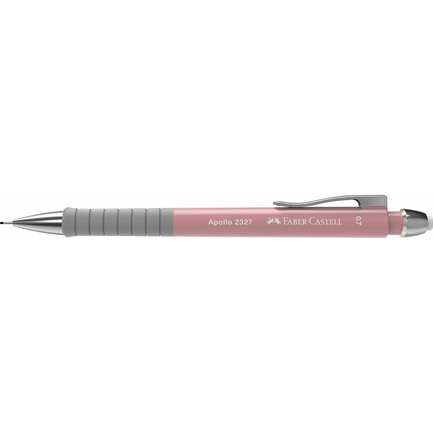 Faber-Castell Apollo Μηχανικό Μολύβι 0.7 mm με Γόμα σε Ροζ Χρώμα Rose (232701)