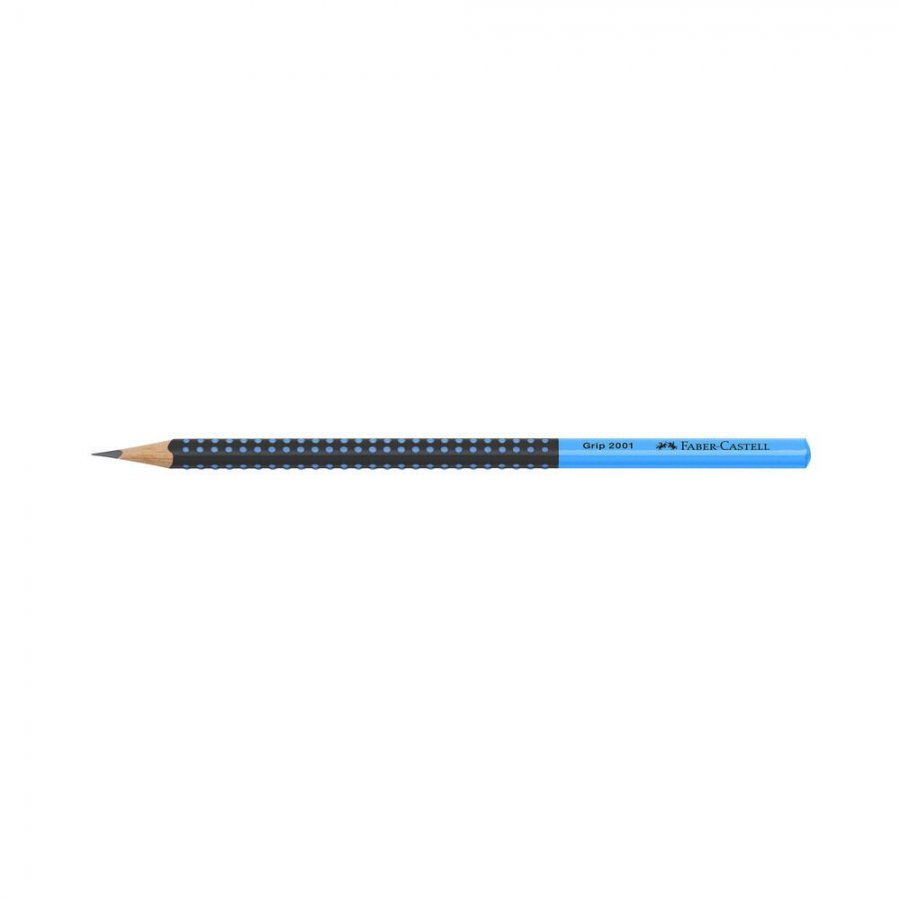 Faber-Castell Grip 2001 Μολύβι HB Μπλε-Μαύρο (517010) Faber-Castell Grip 2001 Μολύβι HB Μπλε-Μαύρο (517010)