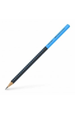 Faber-Castell Grip 2001 Μολύβι HB Μπλε-Μαύρο (517010)