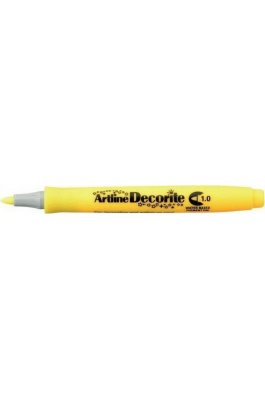 Artline Ακρυλικός Διακόσμησης με Πινέλο Κίτρινο Artline Ακρυλικός Διακόσμησης με Πινέλο Κίτρινο