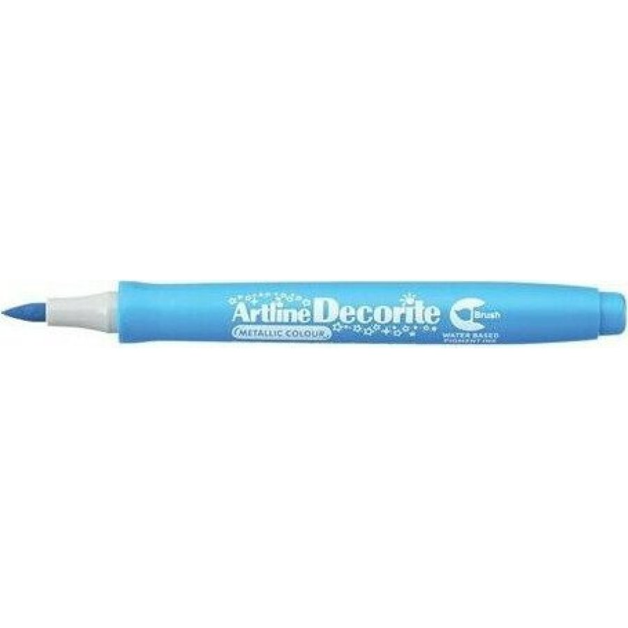 Artline Ακρυλικός Διακόσμησης με Πινέλο Μπλέ Μεταλλικό Artline Ακρυλικός Διακόσμησης με Πινέλο Μπλέ Μεταλλικό