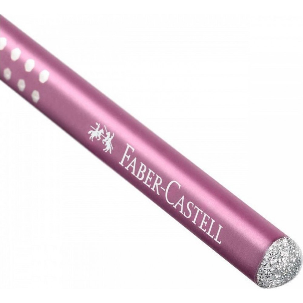 Faber-Castell Sparkle Μολύβι B Περλέ Μπορντό Faber-Castell Sparkle Μολύβι B Περλέ Μπορντό