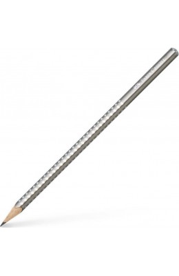 Faber-Castell Sparkle Μολύβι B Περλέ Ασημί