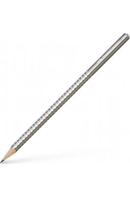 Faber-Castell Sparkle Μολύβι B Περλέ Ασημί Faber-Castell Sparkle Μολύβι B Περλέ Ασημί