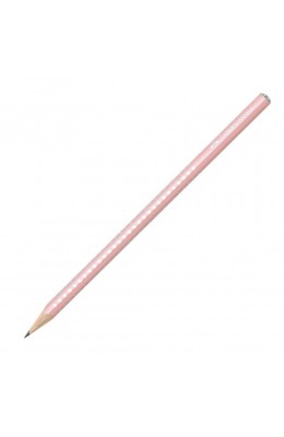 Faber-Castell Sparkle Μολύβι B Περλέ Ρόζ