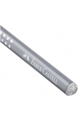 Faber-Castell Sparkle Μολύβι B Περλέ Γκρί