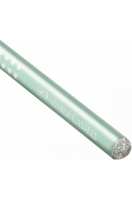 Faber-Castell Sparkle Μολύβι B Πράσινο Μέντας