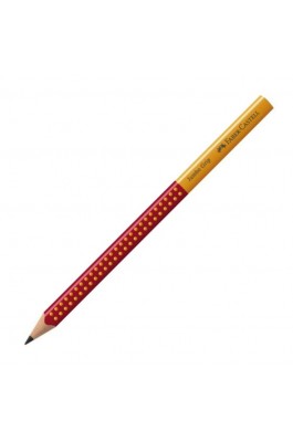 Faber-Castell Jumbo Grip Μολύβι B Κόκκινο/Πορτοκαλί