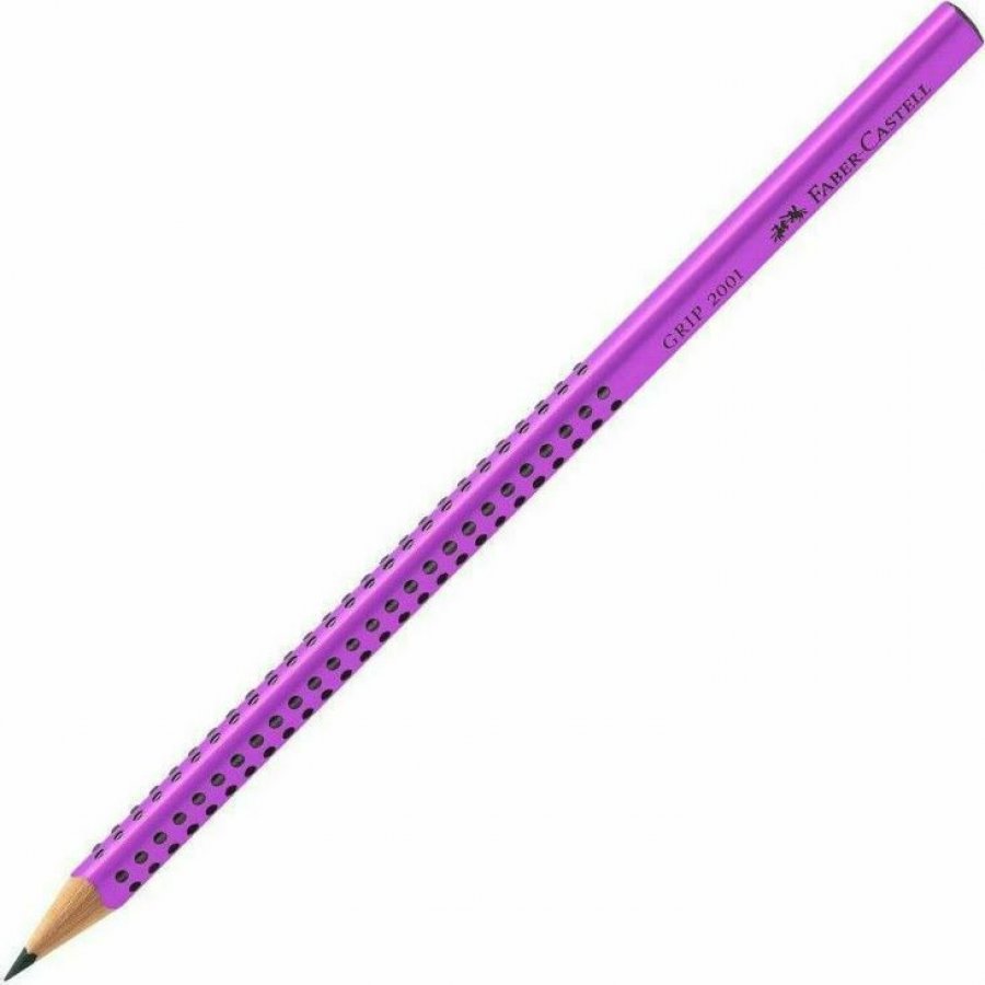 Faber-Castell Grip 2001 Μολύβι B Λιλά (217037) Faber-Castell Grip 2001 Μολύβι B Λιλά (217037)