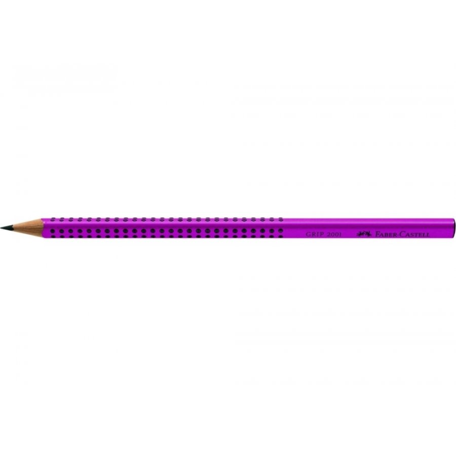 Faber-Castell Grip 2001 Μολύβι B Λιλά (217037) Faber-Castell Grip 2001 Μολύβι B Λιλά (217037)