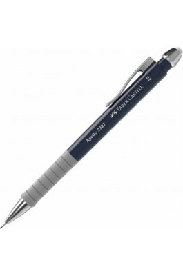 Faber-Castell Apollo Μηχανικό Μολύβι 0.7 mm με Γόμα Μπλε-Μαύρο (232703)