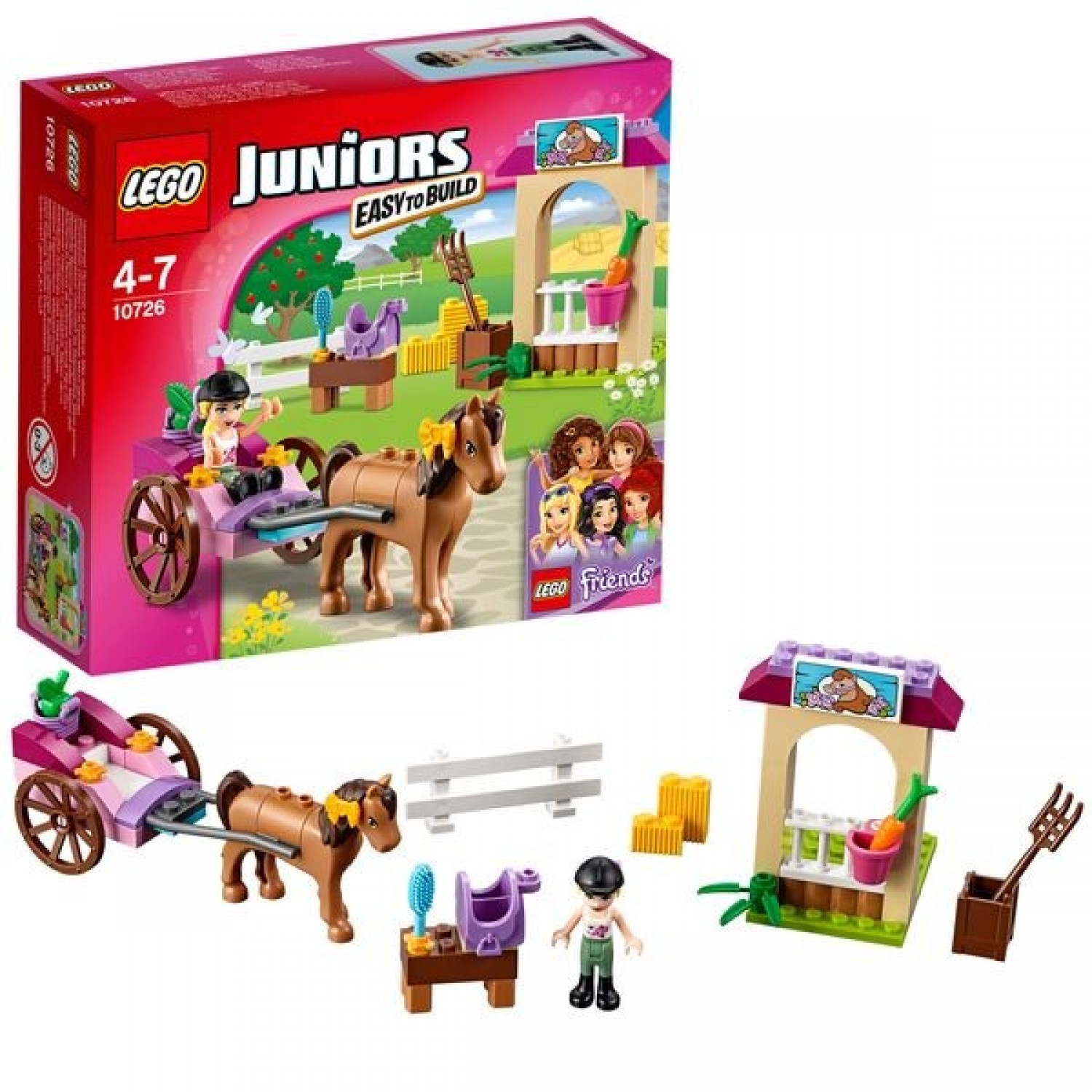 Lego Junior Stephanies Horse Carriage (10726) Lego Junior Stephanies Horse Carriage (10726)
