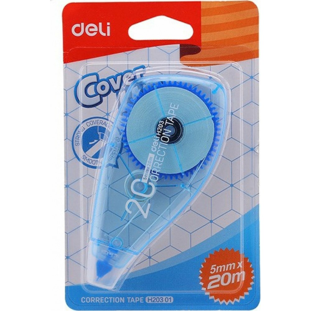 Deli Διορθωτική Ταινία 20m x 5mm (H20301) Deli Διορθωτική Ταινία 20m x 5mm (H20301)