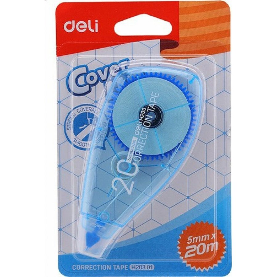 Deli Διορθωτική Ταινία 20m x 5mm (H20301) Deli Διορθωτική Ταινία 20m x 5mm (H20301)