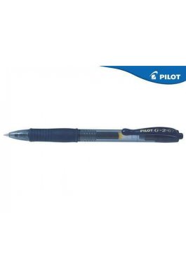 Pilot Στυλό Gel 0.7mm με Μπλε Μαύρο Mελάνι G-2 (BLG27BB)
