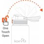 Ion8 Πλαστικό Παγούρι 500ml Γαλάζιο Ion8 Πλαστικό Παγούρι 500ml Γαλάζιο