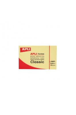 Apli Χαρτάκια Αυτοκόλλητα 75 x 50 mm 100Φ. (10971) Apli Χαρτάκια Αυτοκόλλητα 75 x 50 mm 100Φ. (10971)