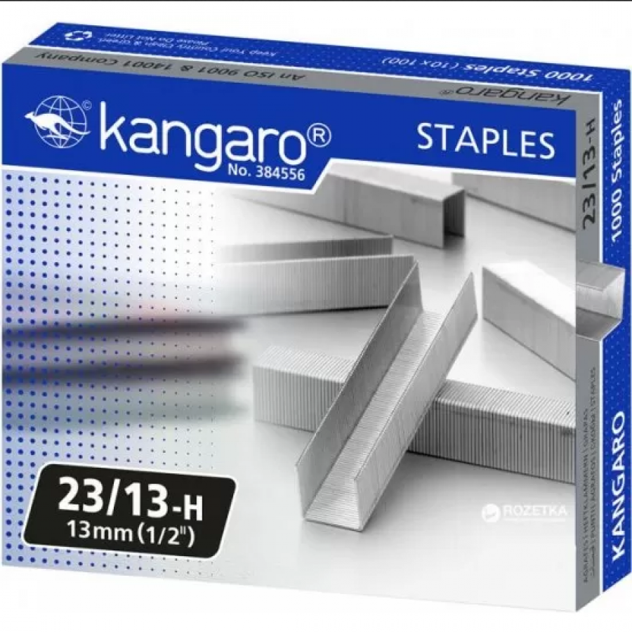 Kangaro Ανταλλακτικά Συρραπτικού 23/13 1000τμχ (384556) Kangaro Ανταλλακτικά Συρραπτικού 23/13 1000τμχ (384556)