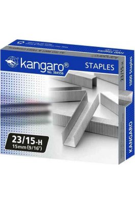 Kangaro Ανταλλακτικά Συρραπτικού 23/15 1000τμχ