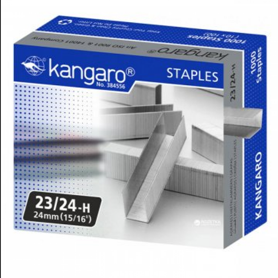 Kangaro Ανταλλακτικά Συρραπτικού 23/24 1000τμχ Kangaro Ανταλλακτικά Συρραπτικού 23/24 1000τμχ