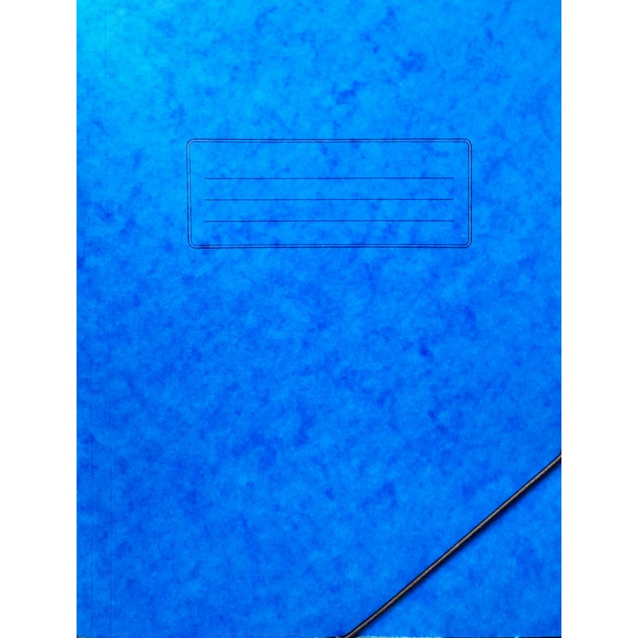 Ντοσιέ Πρεσπάν με Λάστιχο 25 x 35cm Μπλε Ντοσιέ Πρεσπάν με Λάστιχο 25 x 35cm Μπλε