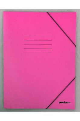 Premium Ντοσιέ Πρεσπάν με Λάστιχο 25 x 35cm Ροζ (12811) Premium Ντοσιέ Πρεσπάν με Λάστιχο 25 x 35cm Ροζ (12811)