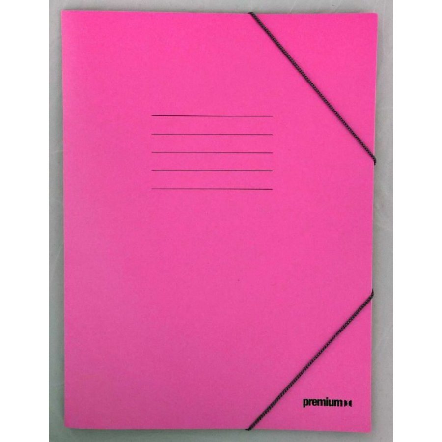 Premium Ντοσιέ Πρεσπάν με Λάστιχο 25 x 35cm Ροζ (12811) Premium Ντοσιέ Πρεσπάν με Λάστιχο 25 x 35cm Ροζ (12811)