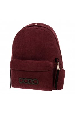 Polo Σακίδιο Roy Κοτλέ Σχολική Τσάντα Πλάτης 23lt. σε Μπορντό (9010304400) Polo Σακίδιο Roy Κοτλέ Σχολική Τσάντα Πλάτης 23lt. σε Μπορντό (9010304400)
