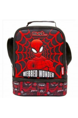 Must Ισοθερμικό Τσαντάκι Φαγητού Ώμου Spiderman Κόκκινο (000506015) Must Ισοθερμικό Τσαντάκι Φαγητού Ώμου Spiderman Κόκκινο (000506015)