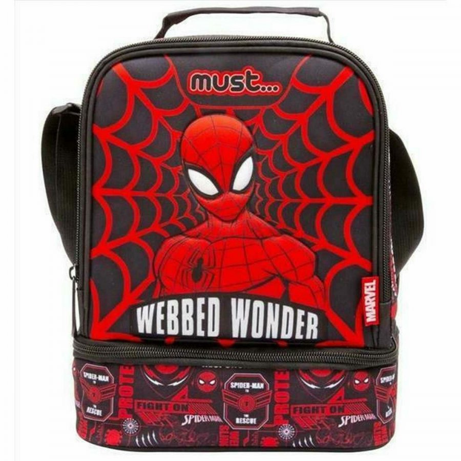 Must Ισοθερμικό Τσαντάκι Φαγητού Ώμου Spiderman Κόκκινο (000506015) Must Ισοθερμικό Τσαντάκι Φαγητού Ώμου Spiderman Κόκκινο (000506015)