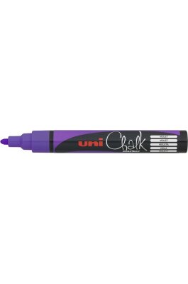 Uni-Ball Chalk Marker Μαρκαδόρος Υγρής Κιμωλίας Μωβ 1.8-2.5mm (PWE5M) Uni-Ball Chalk Marker Μαρκαδόρος Υγρής Κιμωλίας Μωβ 1.8-2.5mm (PWE5M)