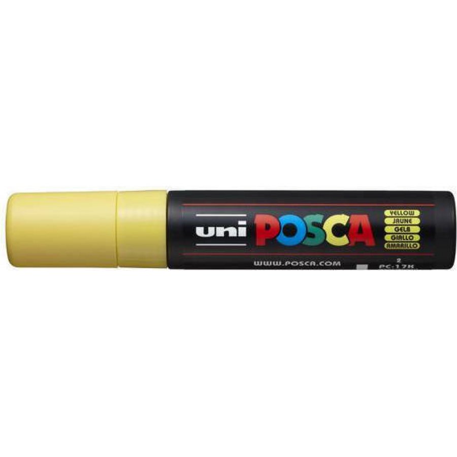 Uni-Ball Posca Ανεξίτηλος Μαρκαδόρος 15mm Κίτρινος ( PC17K) Uni-Ball Posca Ανεξίτηλος Μαρκαδόρος 15mm Κίτρινος ( PC17K)