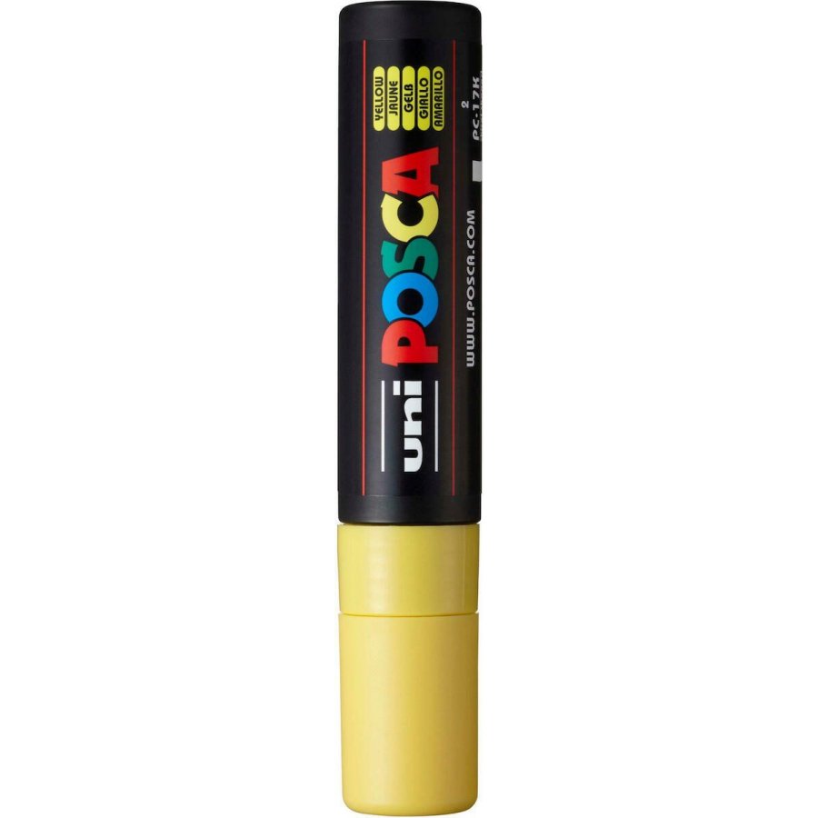 Uni-Ball Posca Ανεξίτηλος Μαρκαδόρος 15mm Κίτρινος ( PC17K) Uni-Ball Posca Ανεξίτηλος Μαρκαδόρος 15mm Κίτρινος ( PC17K)