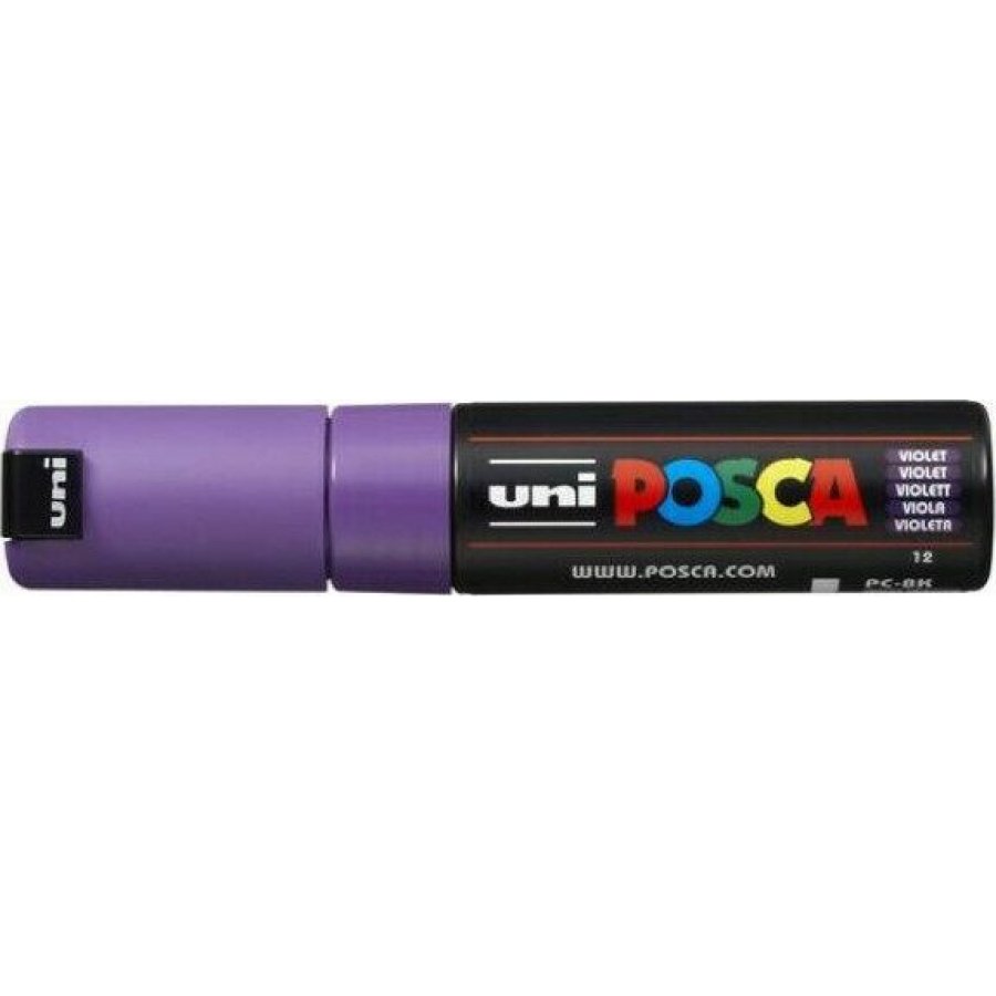 Uni-Ball Posca Ανεξίτηλος Μαρκαδόρος 8mm Μωβ (PC8K) Uni-Ball Posca Ανεξίτηλος Μαρκαδόρος 8mm Μωβ (PC8K)