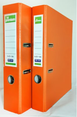 Premium Κλασέρ P.P. 8-32 με 2 Κρίκους Α4 Πορτοκαλί (26718) Premium Κλασέρ P.P. 8-32 με 2 Κρίκους Α4 Πορτοκαλί (26718)