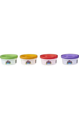 Hasbro Play-Doh 4 Βαζάκια Πλαστελίνης Elastix Stretch & Mold Bold Hasbro Play-Doh 4 Βαζάκια Πλαστελίνης Elastix Stretch & Mold Bold