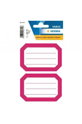 Herma Ετικέτες Τετραδίων Κόκκινο 8.2x5.5cm 12 Τεμάχια (5712) Herma Ετικέτες Τετραδίων Κόκκινο 8.2x5.5cm 12 Τεμάχια (5712)