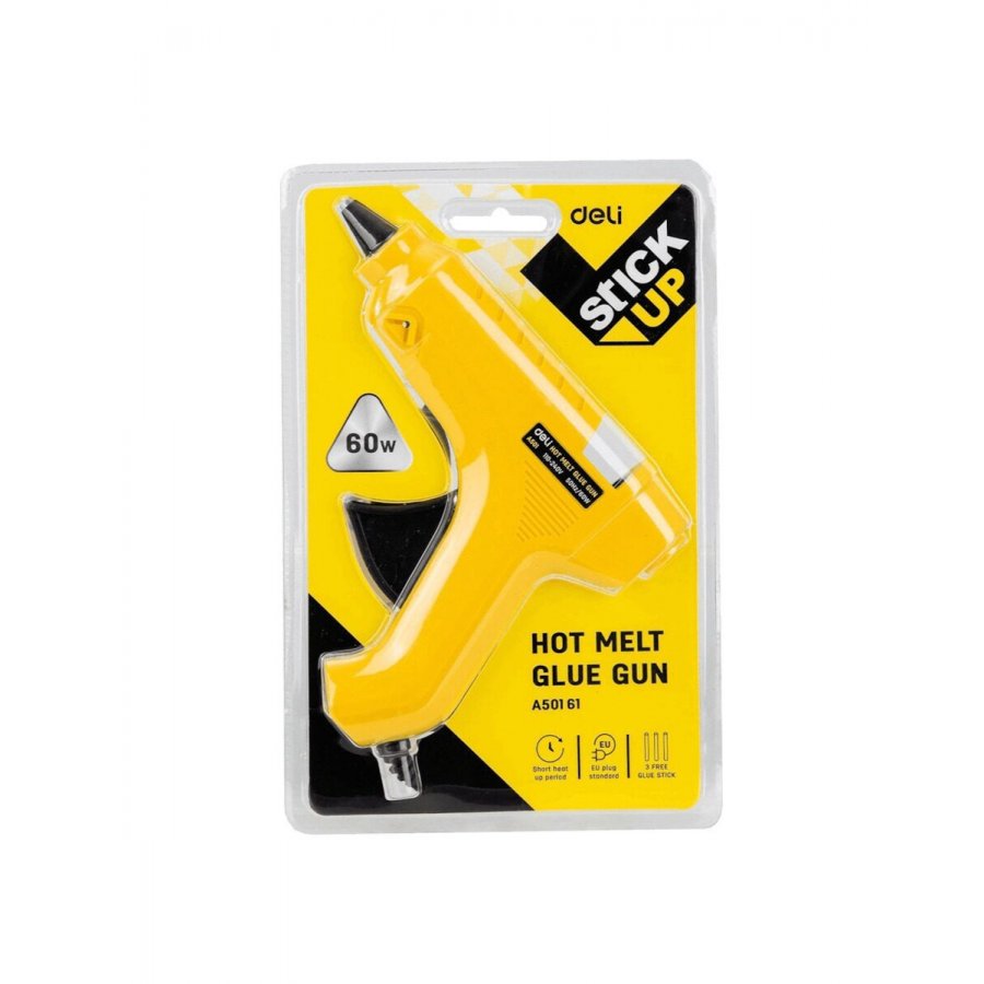 Deli Πιστόλι Θερμοκόλλησης 60W (Α50161) Deli Πιστόλι Θερμοκόλλησης 60W (Α50161)