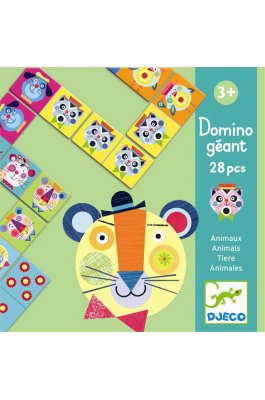 Djeco Domino geant Animals 28 Tεμάχια (DJ08104) Djeco Domino geant Animals 28 Tεμάχια (DJ08104)