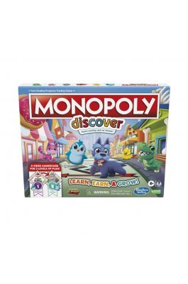 Hasbro Επιτραπέζιο Παιχνίδι Monopoly Junior: Learn Earn And Grow