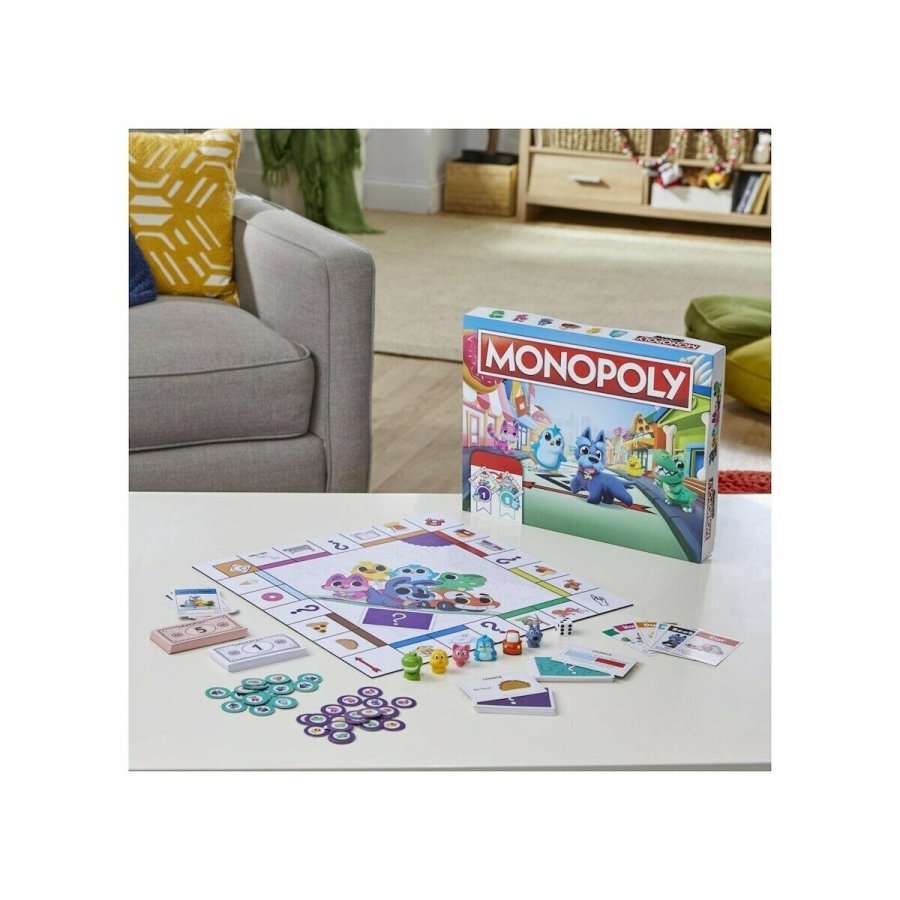 Hasbro Επιτραπέζιο Παιχνίδι Monopoly Junior: Learn Earn And Grow Hasbro Επιτραπέζιο Παιχνίδι Monopoly Junior: Learn Earn And Grow