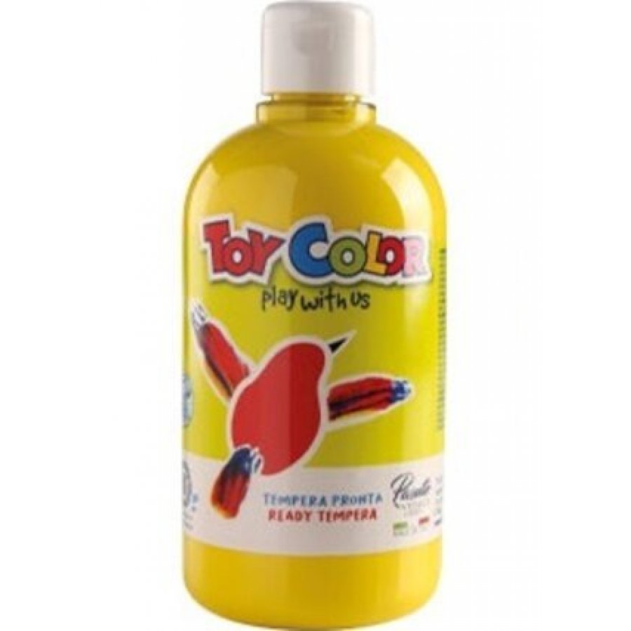 Toy Color Ready Τέμπερα Ζωγραφικής Κίτρινη σε Μπουκάλι 500ml (0551003) Toy Color Ready Τέμπερα Ζωγραφικής Κίτρινη σε Μπουκάλι 500ml (0551003)