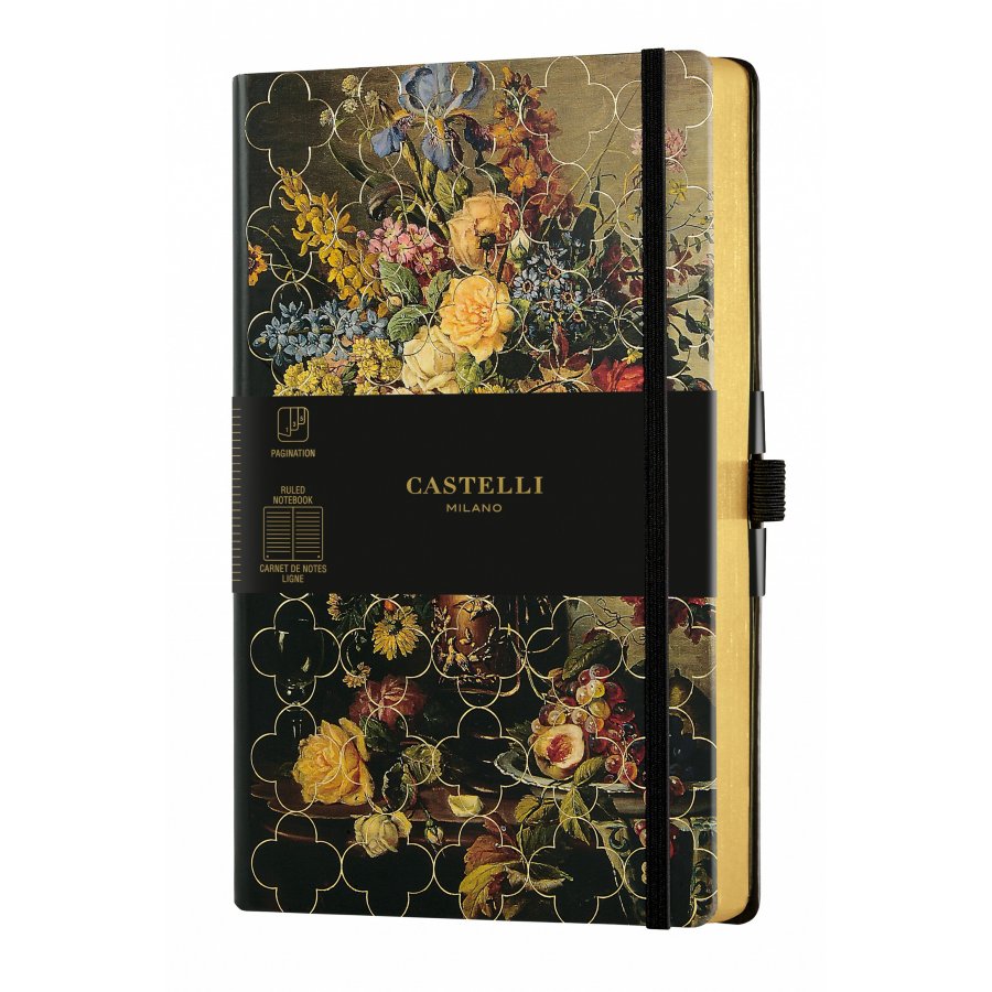 Theofylaktos Σημειωματάριο Castelli Ριγέ Vintage Rose 13 x 21 Theofylaktos Σημειωματάριο Castelli Ριγέ Vintage Rose 13 x 21