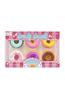 Ooly Dainty Donuts Με Άρωμα Βανίλια Γόμα 6τμχ (112078)